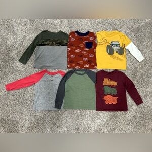 Boys 4T long sleeve shirts